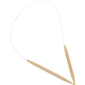 Clover 3016/16-08 Takumi Bamboo Circular 16-Inch Knitting Needles, Size 8